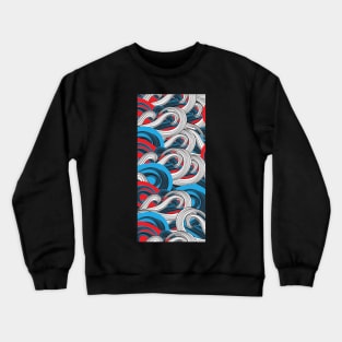 Japanese abstract style Crewneck Sweatshirt